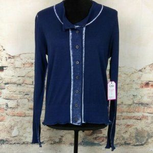 CAbi Centerfield Cardigan, Size Medium